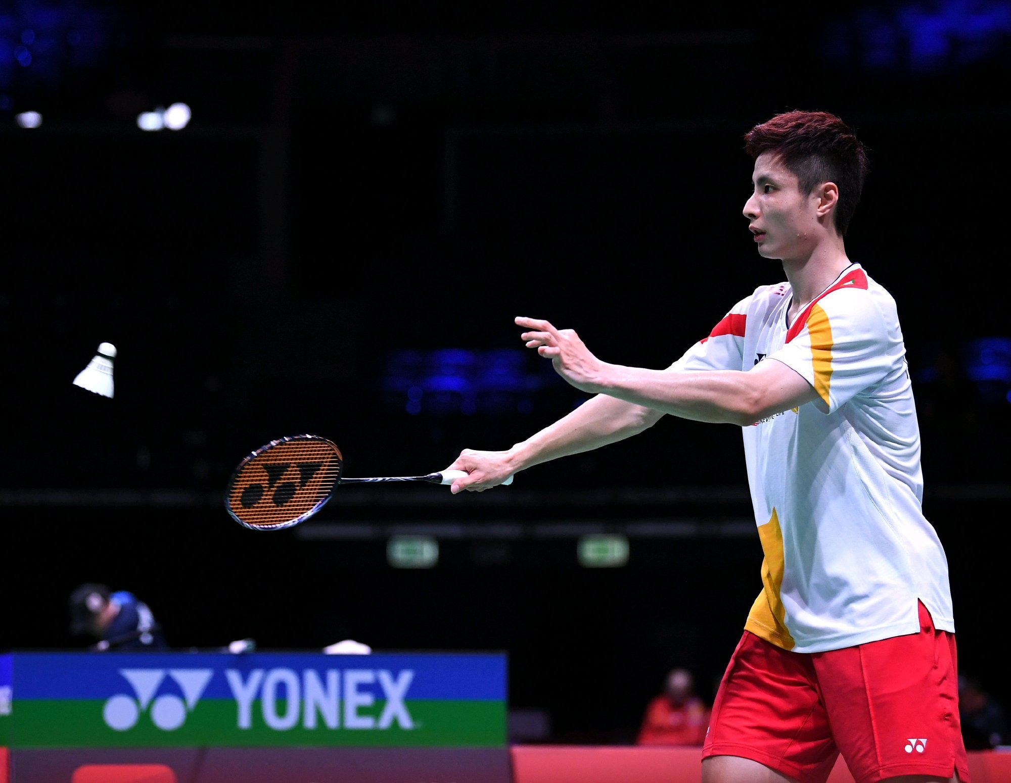 在足球比赛 在足球比赛